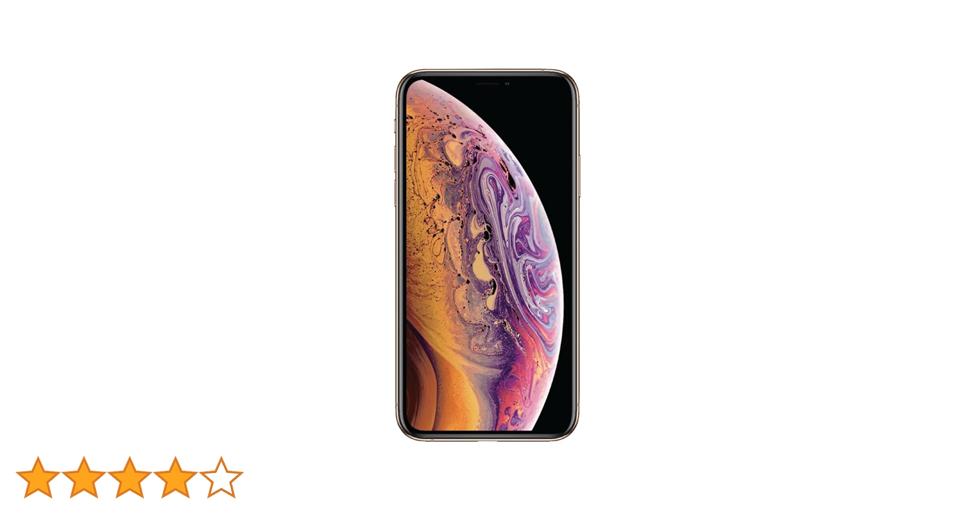 Apple iPhone XS, 256GB, Gold - Fully Unlocked (Renewed): Amazon.co